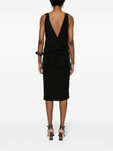 Saint Laurent V Necked Mini Dress