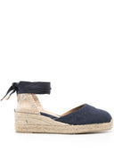 Castaner Carina Raffia Wedge Apartrilles