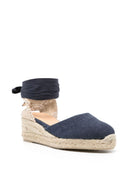 Castaner Carina Raffia Wedge Apartrilles