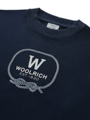 Woolrich徽标棉T恤