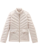 Woolrich Chevron gewatteerd korte jas