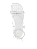 Sandali piatti in pelle principale toteme