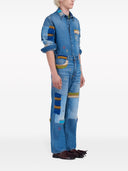 Marni Patchwork Denim Shirt