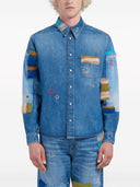 Marni Patchwork Denim Shirt