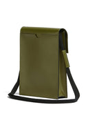 Marni Logo Leather Pouch On Strap