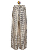 Pantalones de seda estampados en Obidi