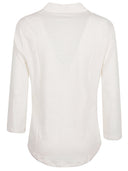 Majestic 3/4 Sleeve Linen Shirt