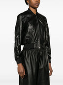 Peuterey Choisya Leather Bomber Jacket