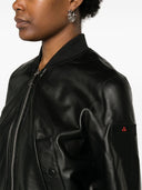 Peuterey Choisya Leather Bomber Jacket
