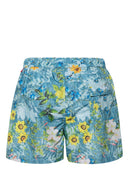 Kiton Printed Swim Shorts
