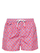 Kiton Printed Swim Shorts