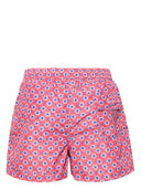 Kiton Printed Swim Shorts