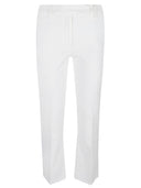 Via Masini 80 Flared Cotton Trousers