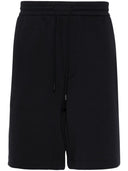 Emporio Armani Logo Cotton Shorts