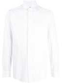 Emporio Armani Logo Cotton Blend Shirt