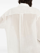 Brunello Cucinelli Embroidered Cotton Shirt