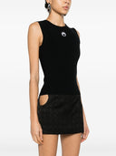 Marine Serre Logo mouwloze pullover