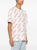 Kenzo By Verdy Allover Logo Cotton T Shirt