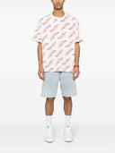 Kenzo By Verdy Allover Logo Cotton T Shirt