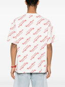Kenzo By Verdy Allover Logo Cotton T Shirt