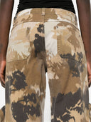 Blumarine Camouflage Print Cargo Trousers