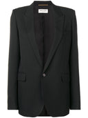 Saint Laurent Gabardine Single Breasted Jacket