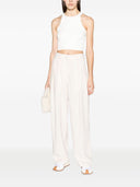 Closed Organic Cotton Cropped Tank Top