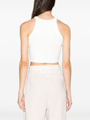 Closed Organic Cotton Cropped Tank Top