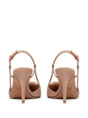 Valentino Garavani Leather Vlogo Signature Slingback Pumps