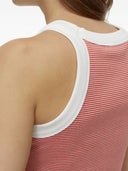 Closed Organic Cotton Cropped Tank Top
