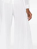 Forte Forte Cotton And Silk Blend Trousers