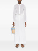 Forte Forte Cotton And Silk Blend Trousers