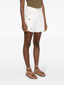 Forte Forte Embroidered Cotton Shorts