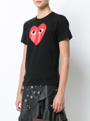 Comme Des Garcons Logo Cotton T Shirt