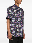 Comme Des Garcons Printed Cotton Shirt