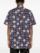 Comme Des Garcons Printed Cotton Shirt
