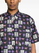 Comme Des Garcons Printed Cotton Shirt