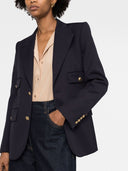 Saint Laurent Grain de Poudre Single Breasted Jacke