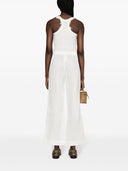 Ermanno Scervino linned brede benbukser