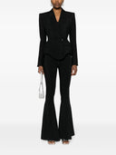 Mugler Wool Blend Tailored Jacket