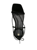 TOTIME Sandalias planas de cuero principal