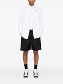 Valentino geborduurde zijden shorts