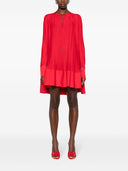 Lanvin Pleated Mini Dress