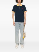 Wales Bonner Piquet Cotton Polo Shirt