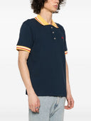 Wales Bonner Piquet Cotton Polo Shirt
