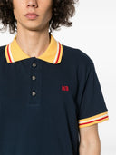Wales Bonner Piquet Cotton Polo Shirt