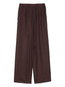 Alysi Silk Wide Leg Trousers