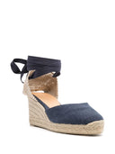 Castaner Carina Raffia Wedge Apartrilles
