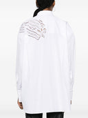 Ermanno Scervino Embroidered Cotton Shirt