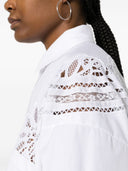 Ermanno Scervino Embroidered Cotton Shirt